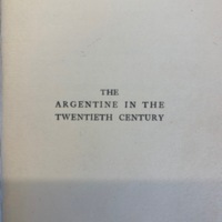 The Argentine in the Twentieth Century